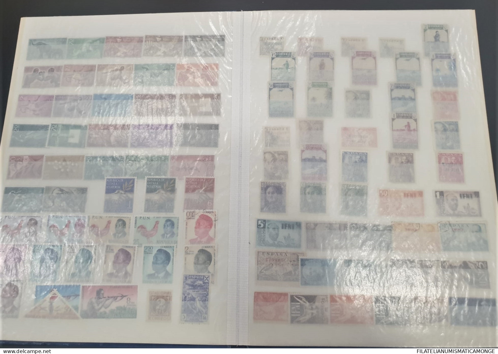  Offer - Lot Stamps - Paqueteria  Colonias Españolas / Varios 1500 sellos difer