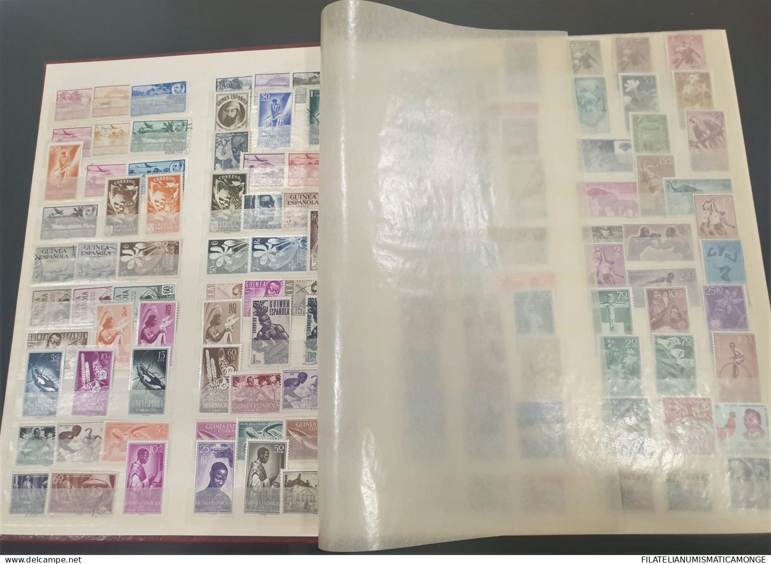  Offer - Lot Stamps - Paqueteria  Colonias Españolas / Varios 1600 Sellos Difer - Kilowaar (min. 1000 Zegels)