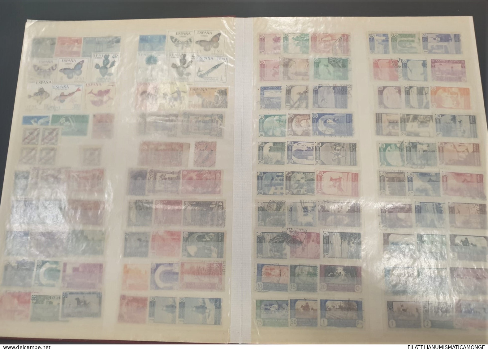  Offer - Lot Stamps - Paqueteria  Colonias Españolas / Varios 1600 Sellos Difer - Vrac (min 1000 Timbres)