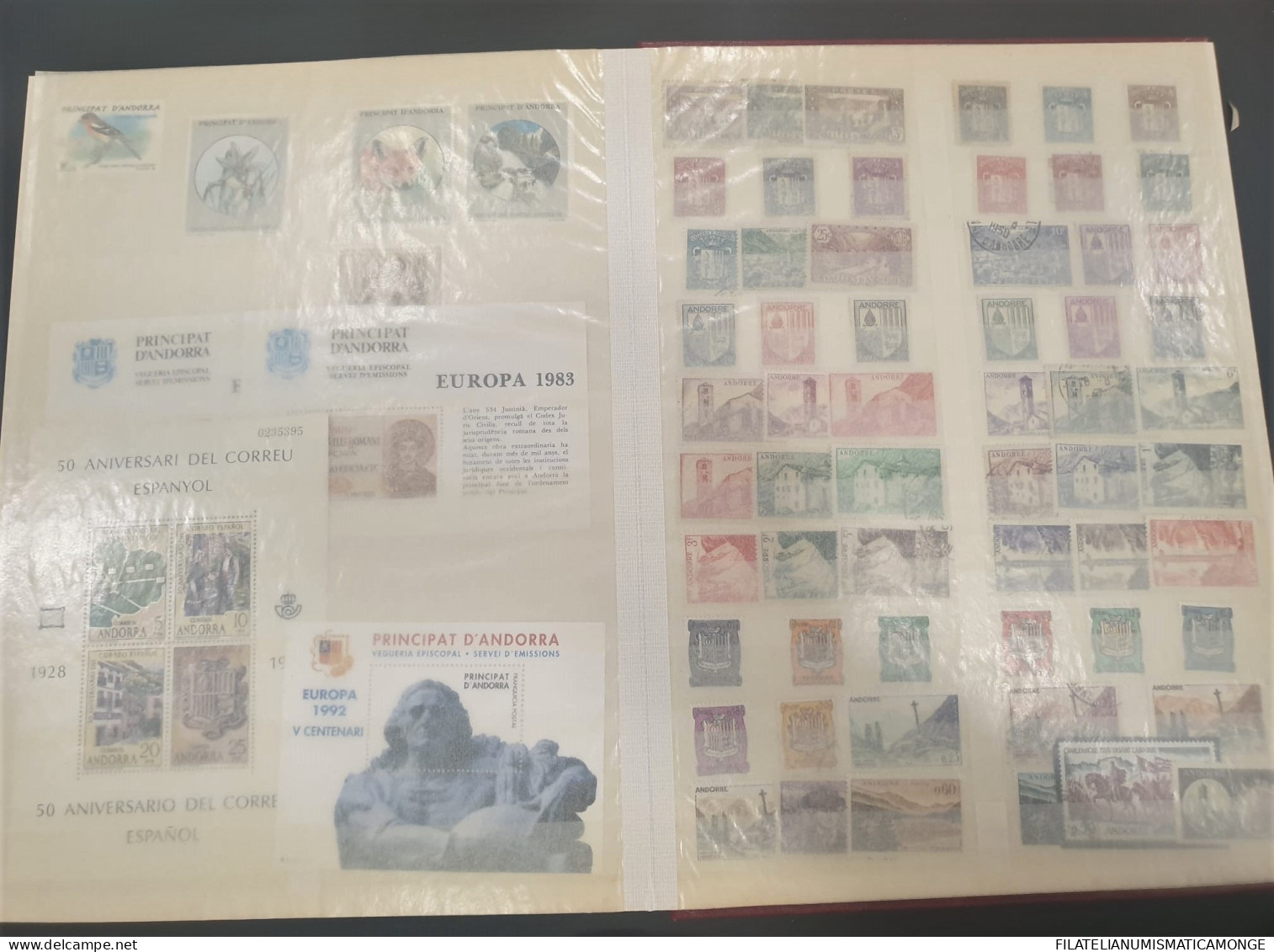  Offer - Lot Stamps - Paqueteria  Colonias Españolas / Varios 1600 sellos difer