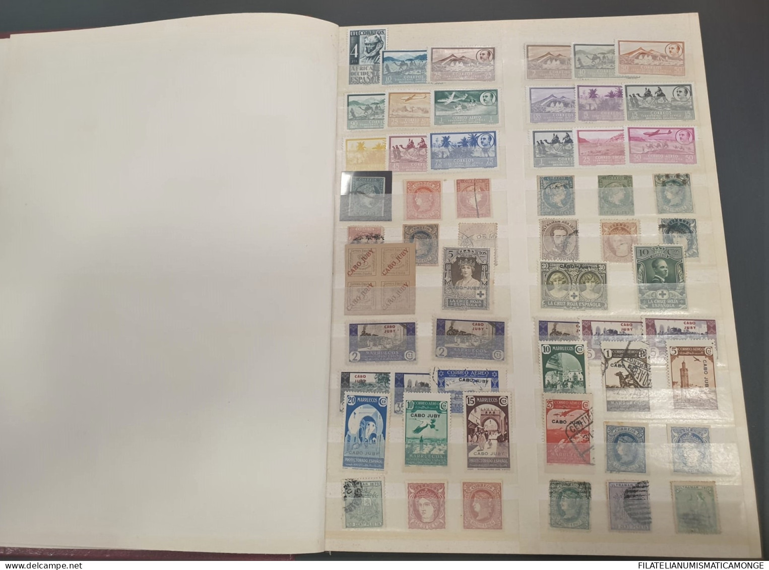  Offer - Lot Stamps - Paqueteria  Colonias Españolas / Varios 1600 sellos difer