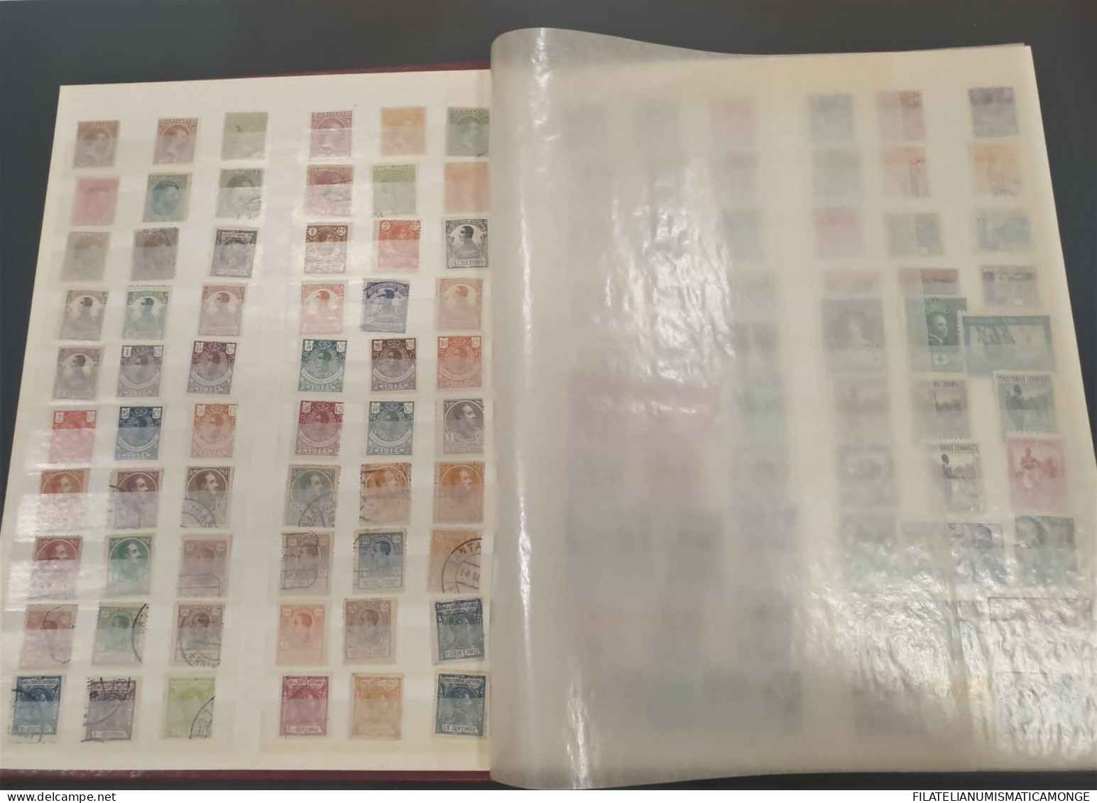  Offer - Lot Stamps - Paqueteria  Colonias Españolas / Varios 1600 sellos difer