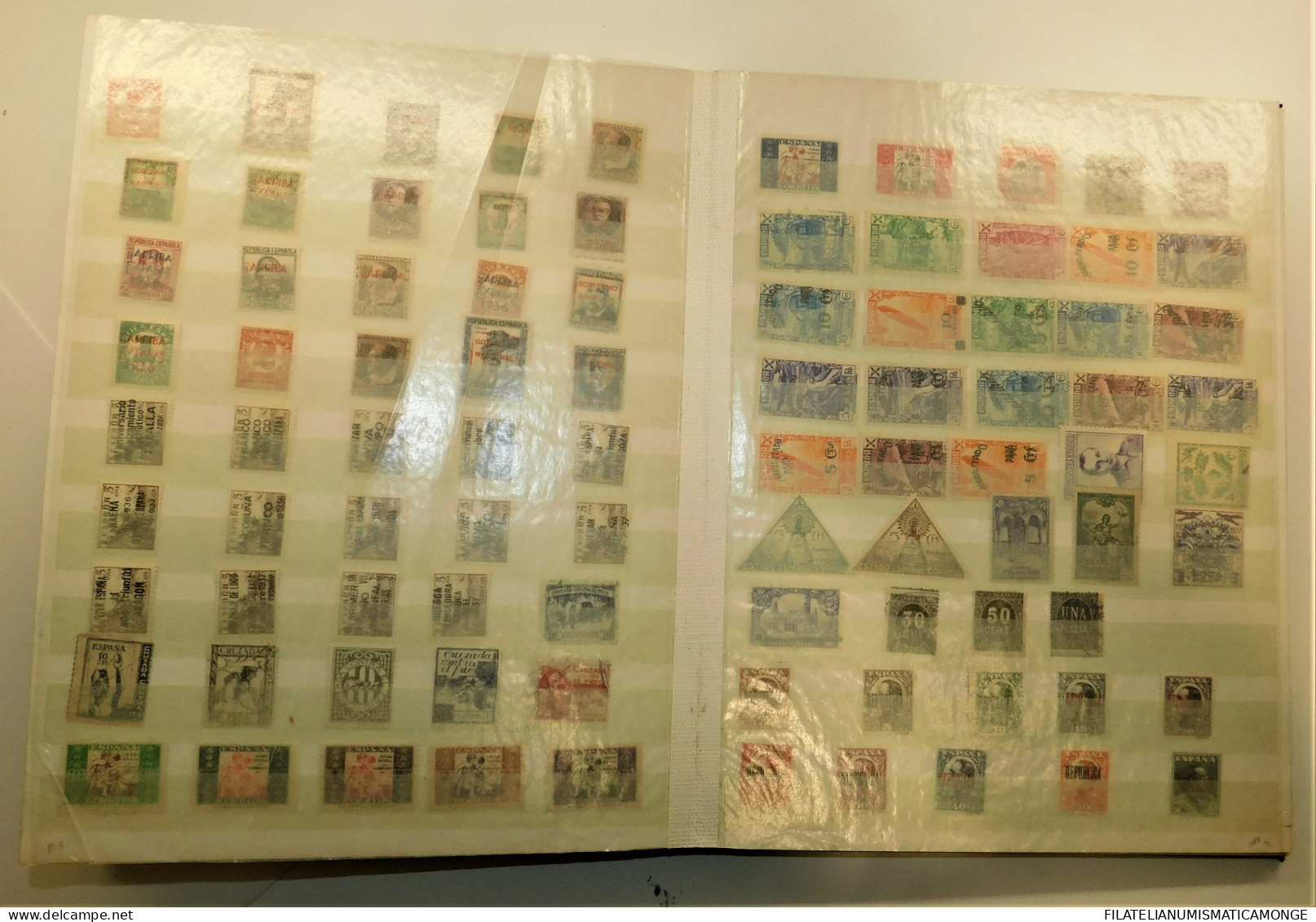  Offer - Lot Stamps - Paqueteria  España / 1er Centenario 1901-49 1000 Sellos D - Vrac (min 1000 Timbres)