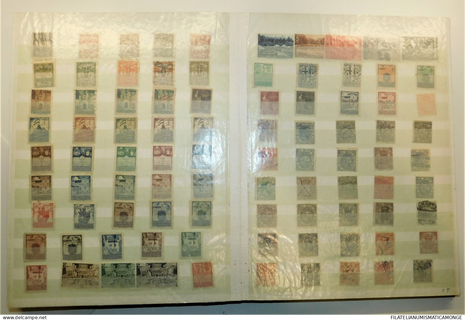  Offer - Lot Stamps - Paqueteria  España / 1er Centenario 1901-49 1000 sellos d