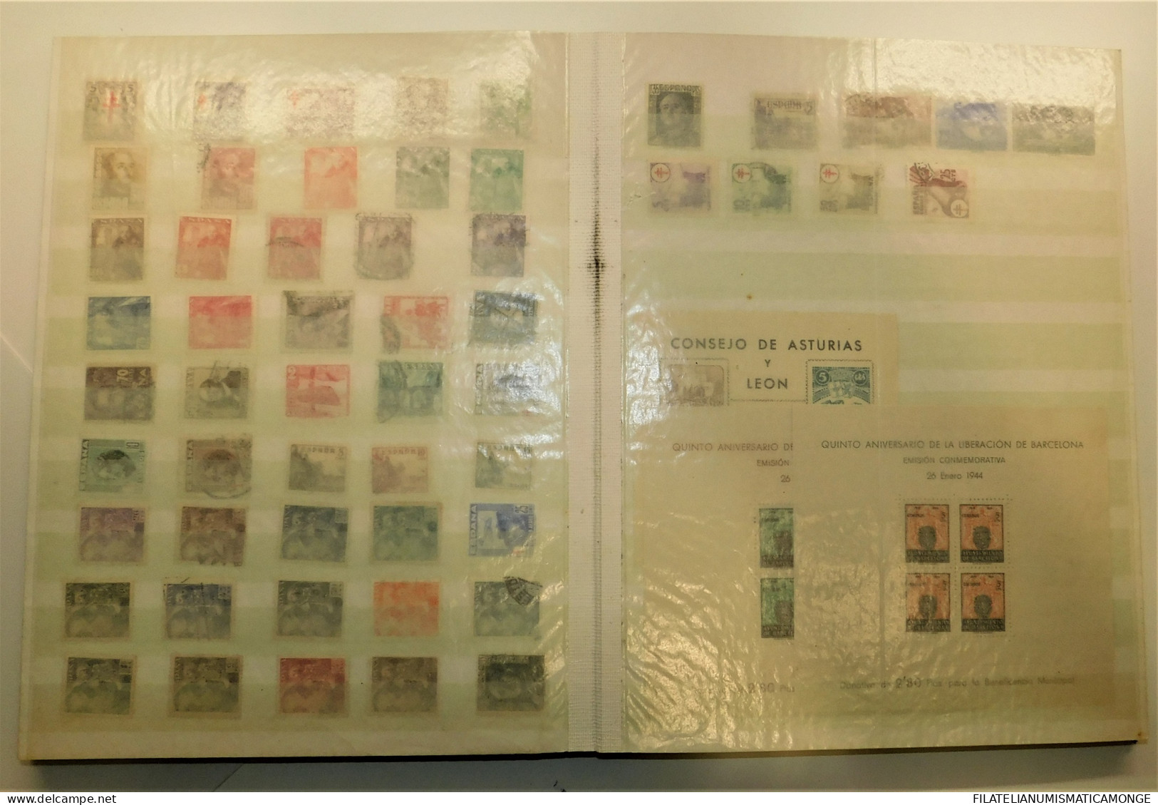  Offer - Lot Stamps - Paqueteria  España / 1er Centenario 1901-49 1000 sellos d