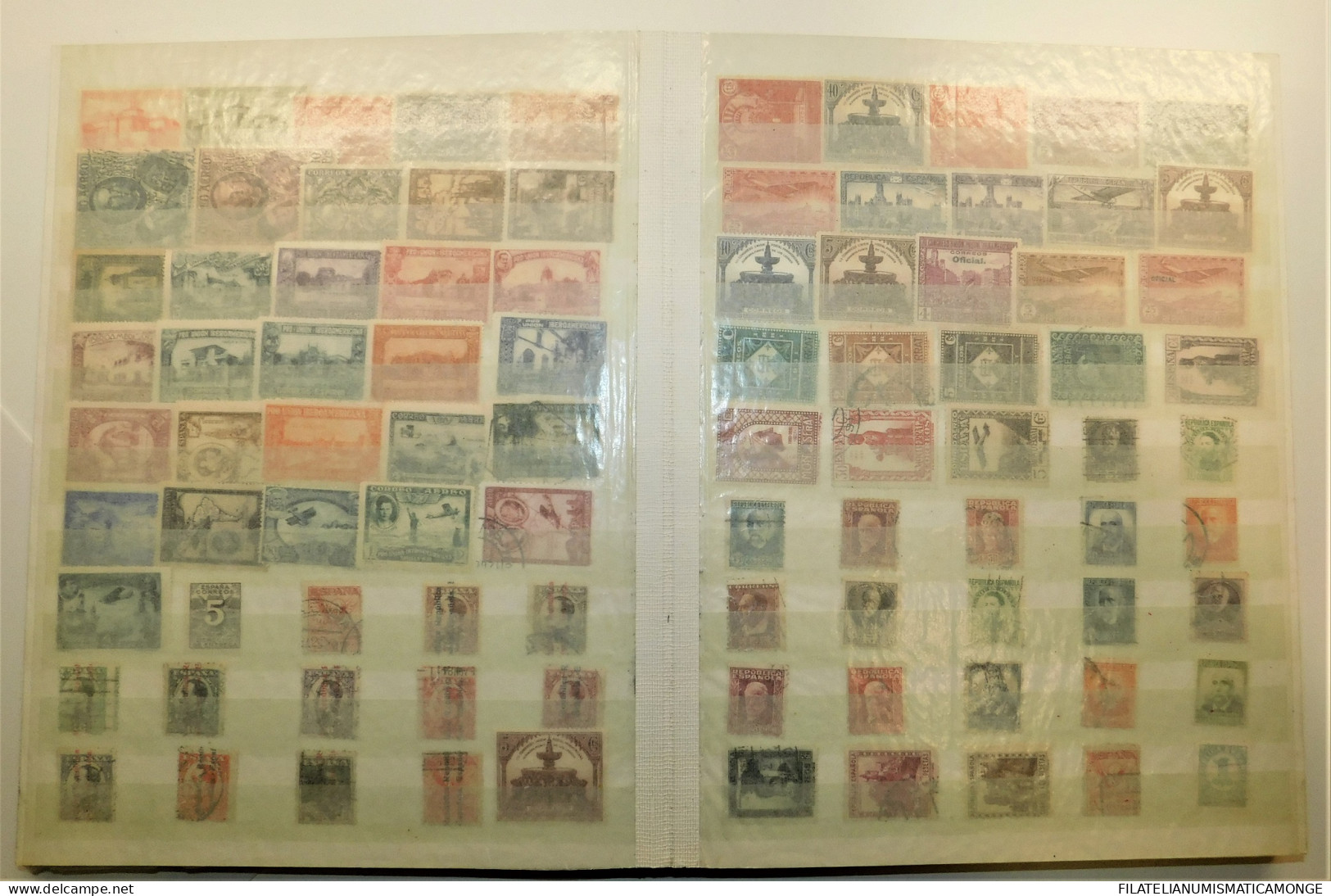  Offer - Lot Stamps - Paqueteria  España / 1er Centenario 1901-49 1000 sellos d