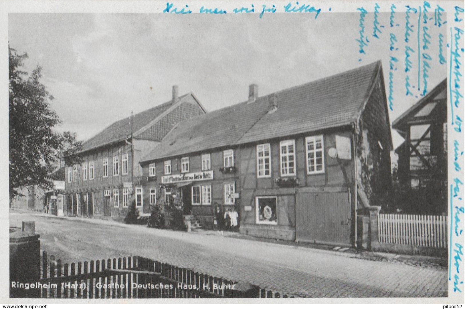 ALLEMAGNE - RINGELHEIM - Gasthof Deutsches Haus H.Buhtz - Salzgitter