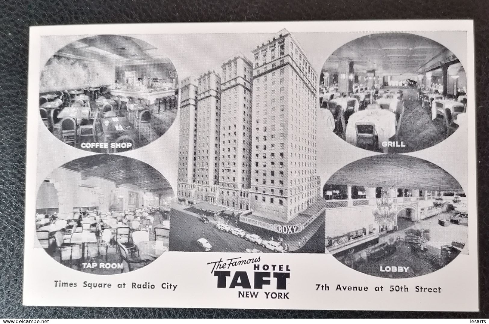 Usa. New York. Hotel Taft. Times Square At Radio City. Non Voyagée. - Time Square