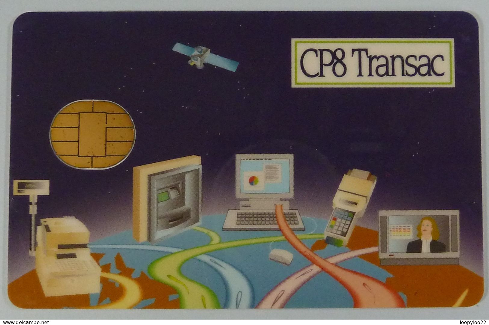 FRANCE - CP8 Transac - Oberthur - Smart Card Test / Demo - Autres & Non Classés