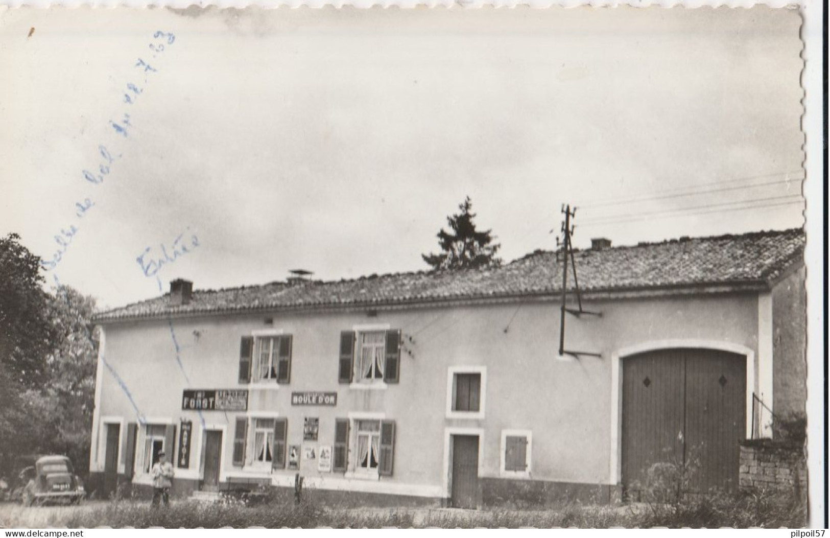 BELGIQUE - TORGNY - Maison Frontière (CPSM Petit Format 9x14) - Rouvroy