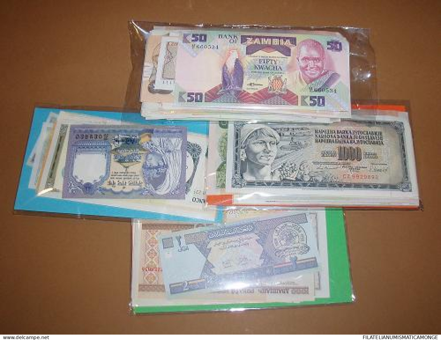  Offer - Lot Banknotes - Paqueteria  Mundial 150 Billetes Diferentes / Foto Gen - Mezclas - Billetes