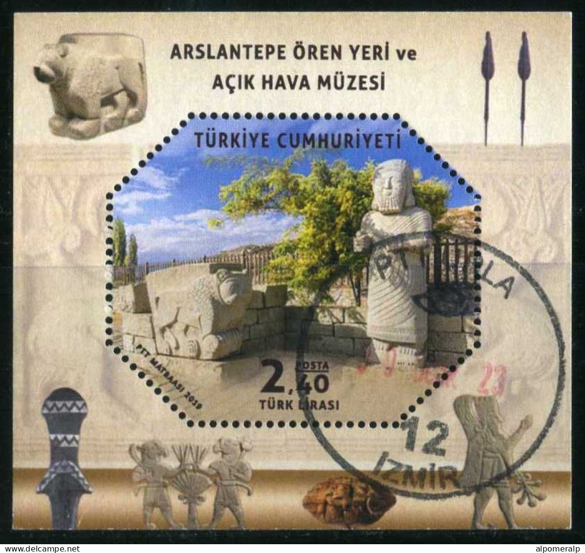Türkiye 2019 Mi 4550 [Block 194] Arslantepe Historical Site, Archaeology, Museum - Gebruikt