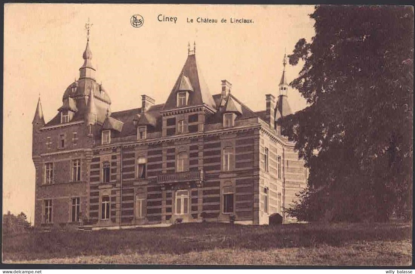 +++ CPA - CINEY - Château De LINCIAUX  // - Ciney