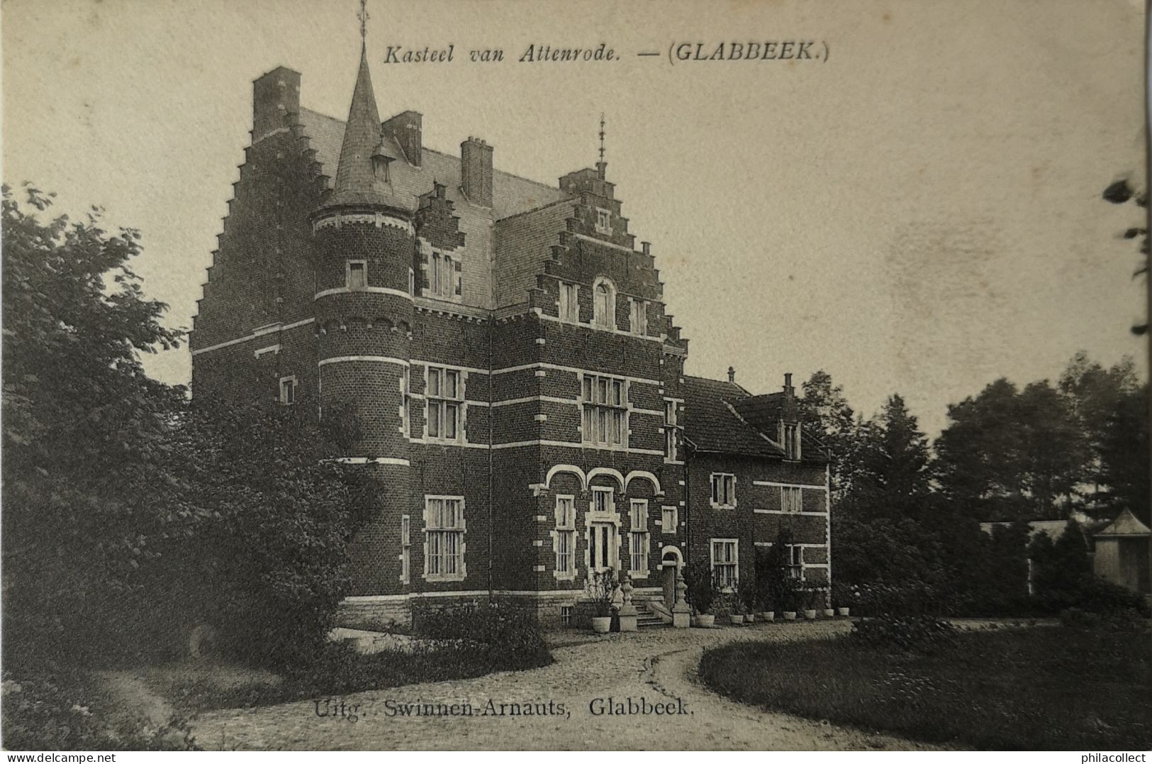 Glabbeek // Kasteel Van Attenrode 1909 Vlekkig - Glabbeek-Zuurbemde