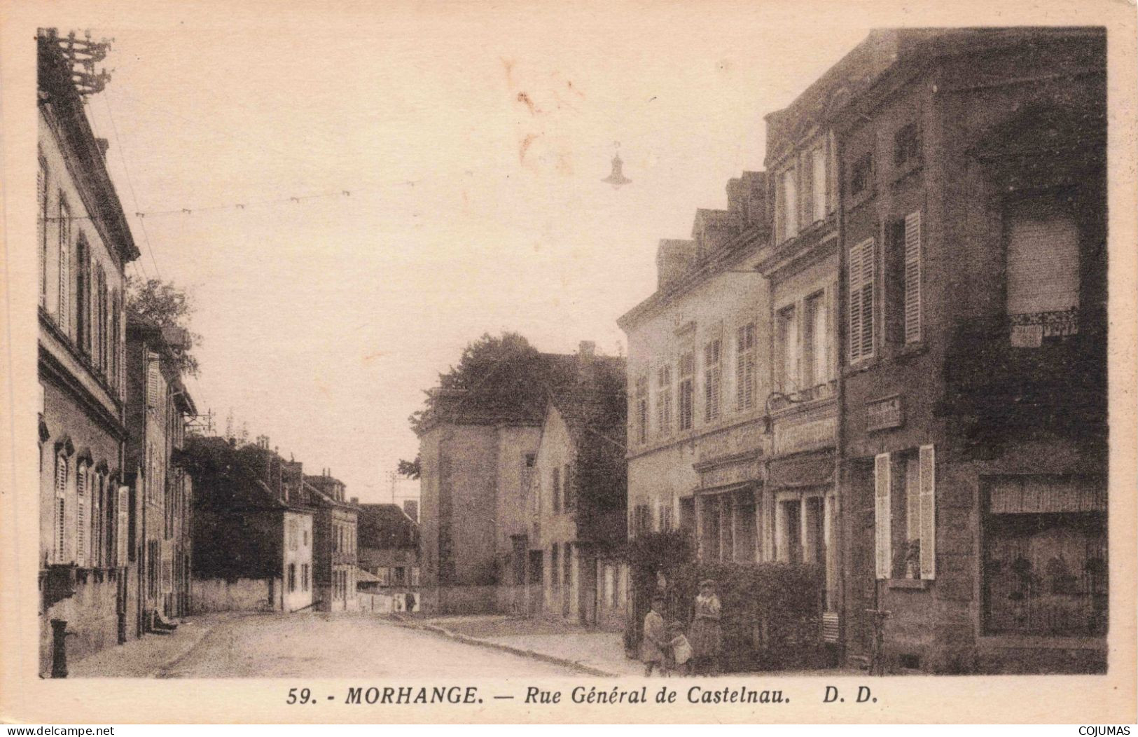 57 - MORHANGE - S17072 - Rue Général De Castelnau - L23 - Morhange