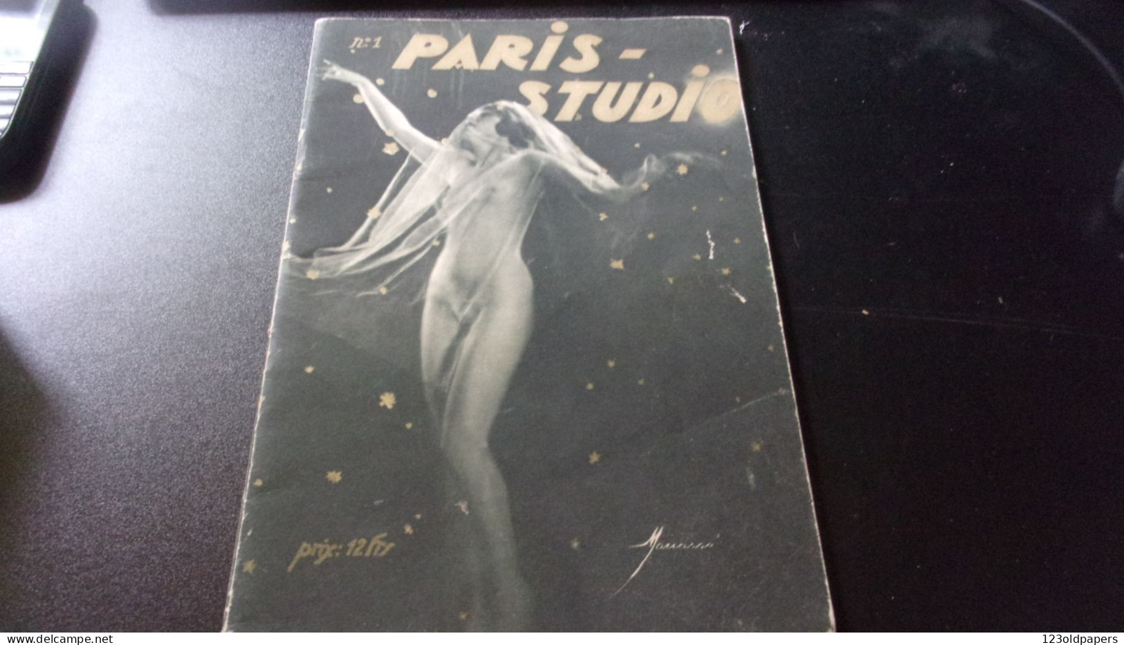 RARE  N°1 PARIS STUDIO NUS ARTISTIQUE HOMME FEMME  EDIT PP LOISEL CIRCA 1935 EROTICA CURIOSA - 1901-1940