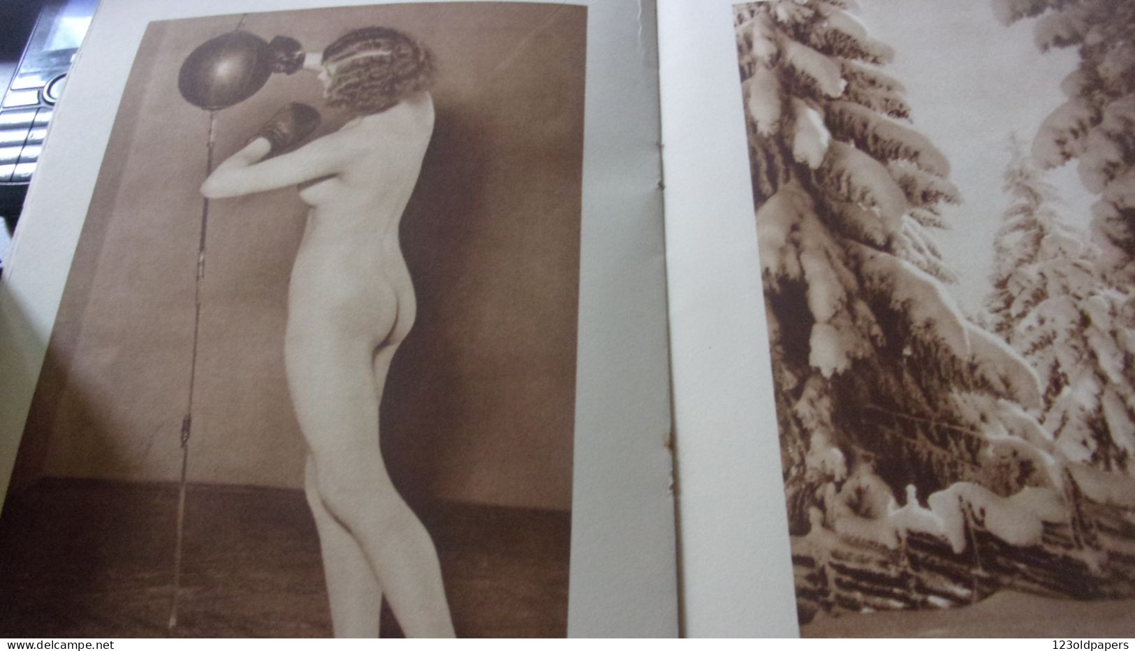 RARE  N°1 PARIS STUDIO NUS ARTISTIQUE HOMME FEMME  EDIT PP LOISEL CIRCA 1935 EROTICA CURIOSA