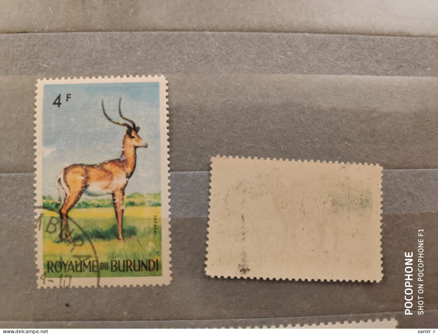 1964 Burundi	Animals (F7) - Gebruikt