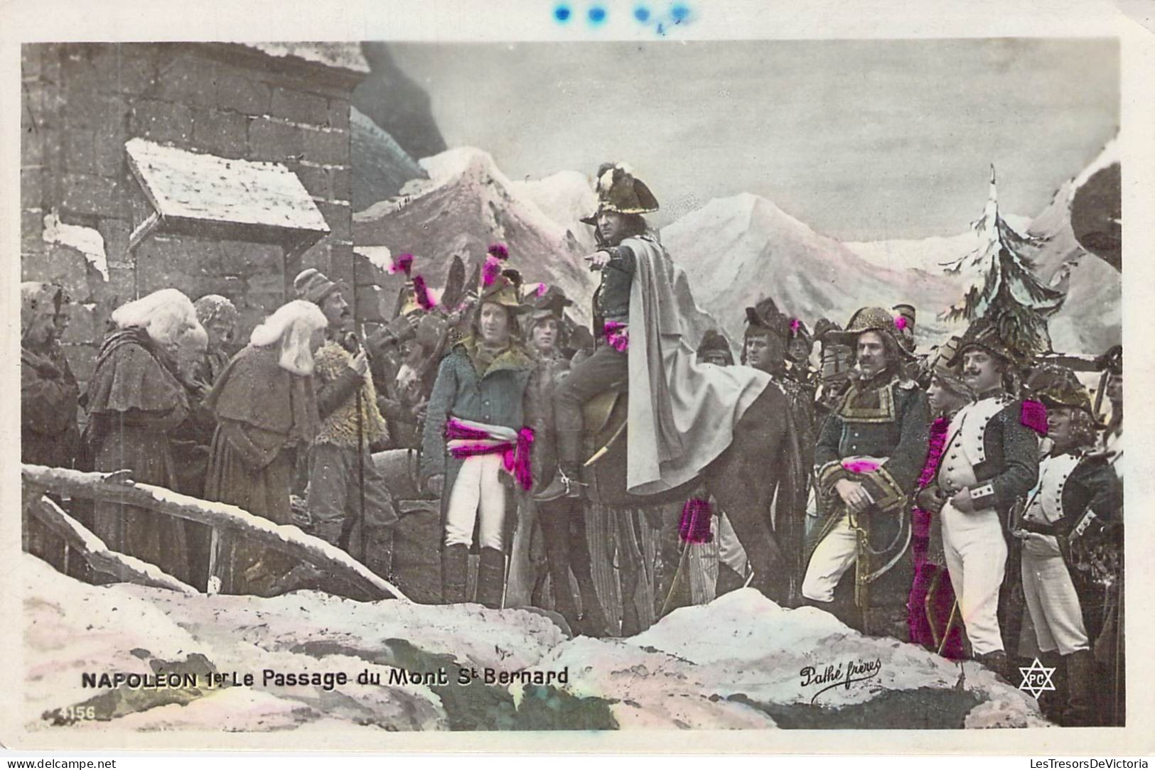 Hommes Militaire - NAPOLEON Ier - Le Passage Du Mont St Bernard - Carte Postale Ancienne - Hommes Politiques & Militaires