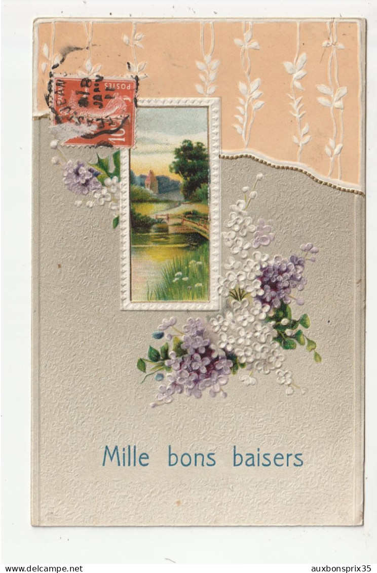 MILLE BONS BAISERS - (RELIEF) - Autres & Non Classés