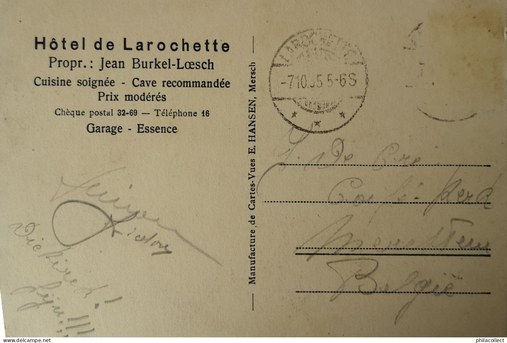 Larochette  (Luxembourg) Chateau De Meysembourg 19?5 - Larochette
