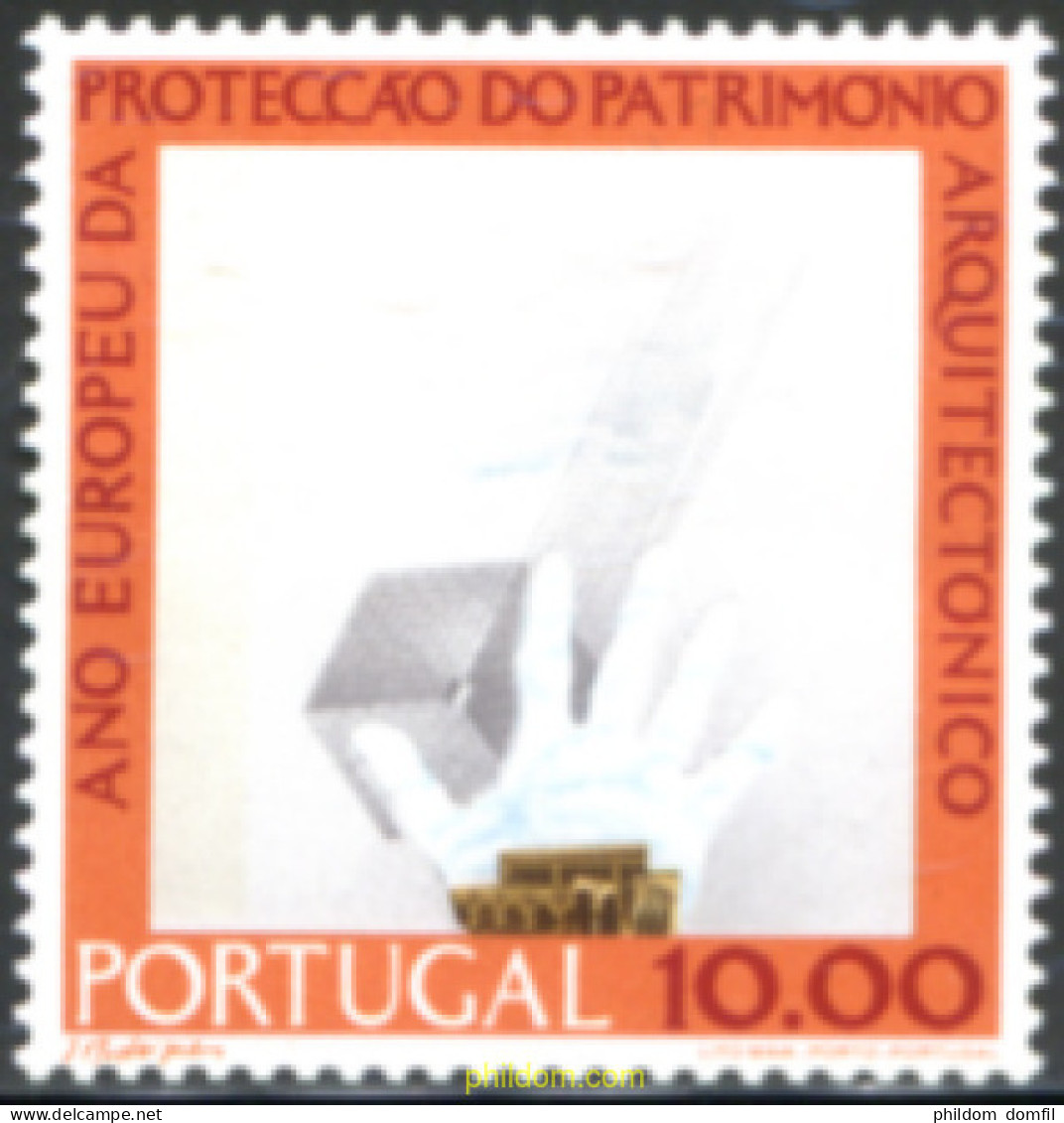 702859 MNH PORTUGAL 1975 AÑO EUROPEO DE LA PROTECCION DEL PATRIMONIO ARQUITECTONICO - Andere & Zonder Classificatie