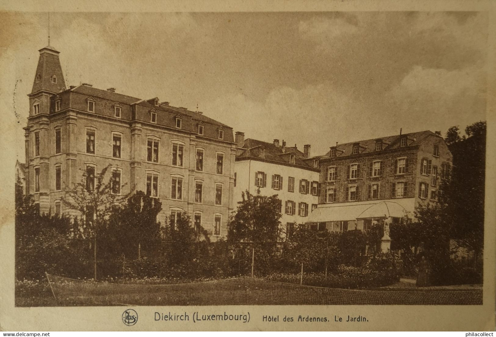 Diekirch  (Luxembourg) Hotel Des Ardennes - Le Jardin 1928 - Diekirch