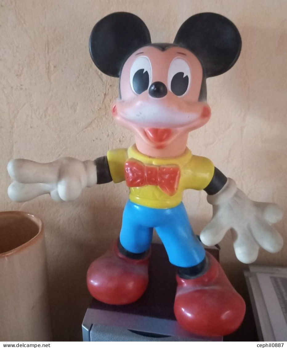 Jouet Mickey 'pouet' 1962 Avec Sa Queue - Disney