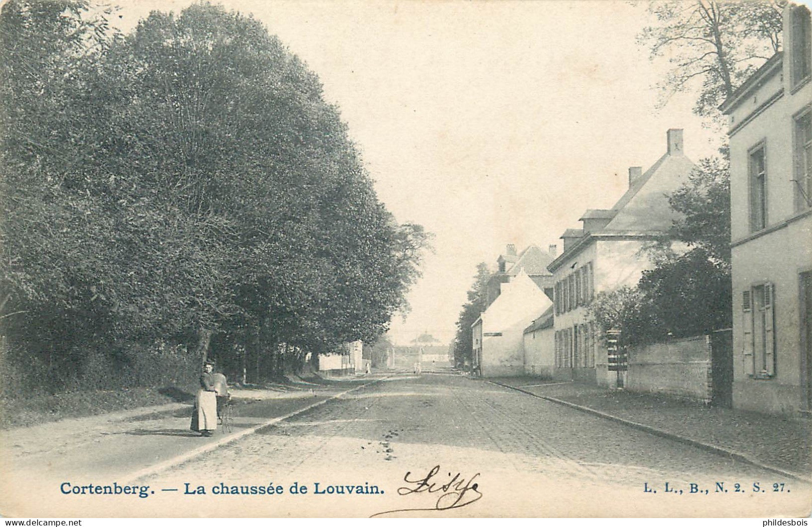 BELGIQUE  KORTENBERG / CORTENBERG  La Chaussée De Louvain - Kortenberg