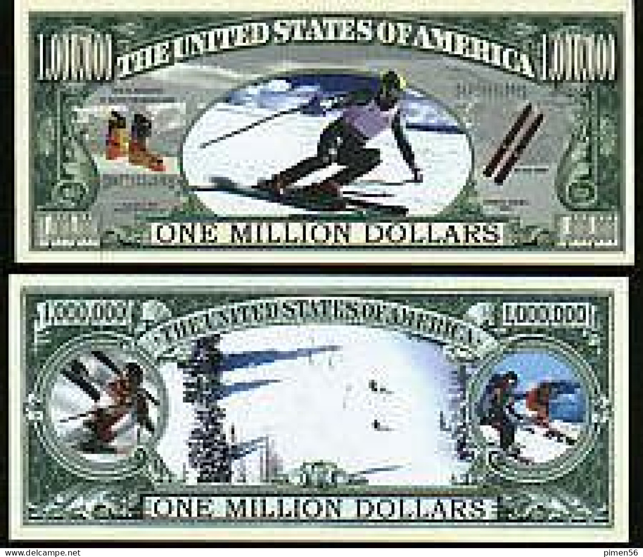 USA - FANTASY NOTE - ALPINE SKIING - UNC / SERIES  SPORTS - Sonstige & Ohne Zuordnung