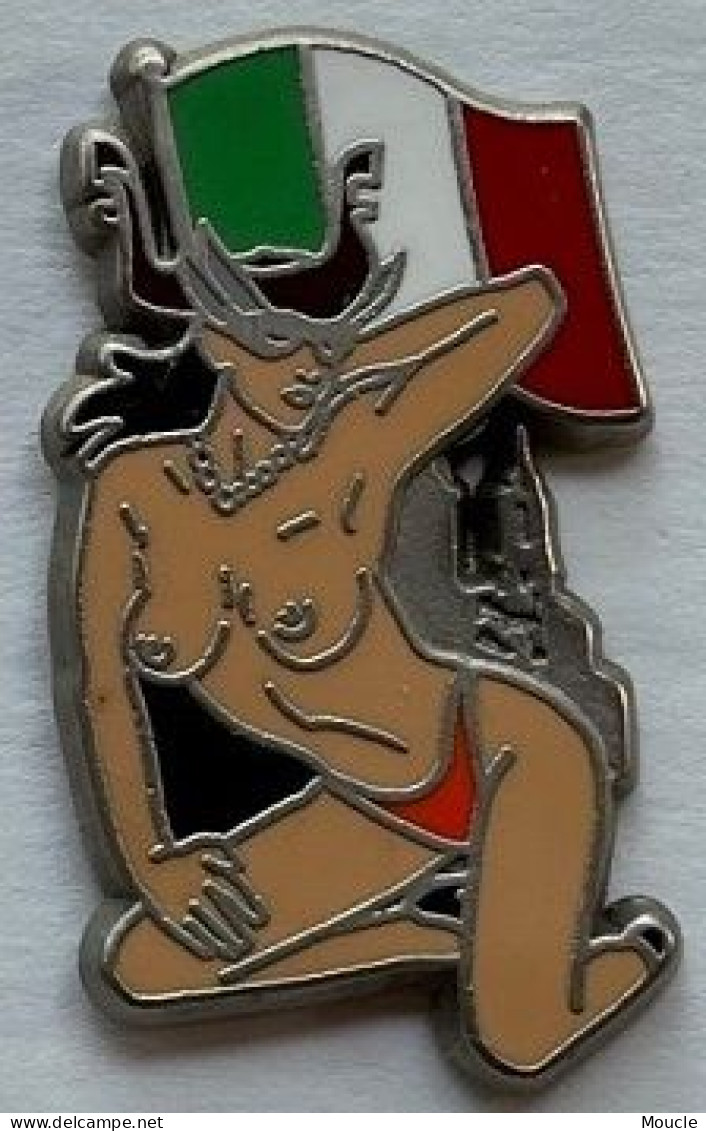 PIN UP - PIN-UPS  - DRAPEAU ITALIEN - ITALIE - ITALIA - VENISE - CARNAVAL - EGF -  BOUSSEMART - LADY - WOMAN - GIRL-(32) - Pin-Ups