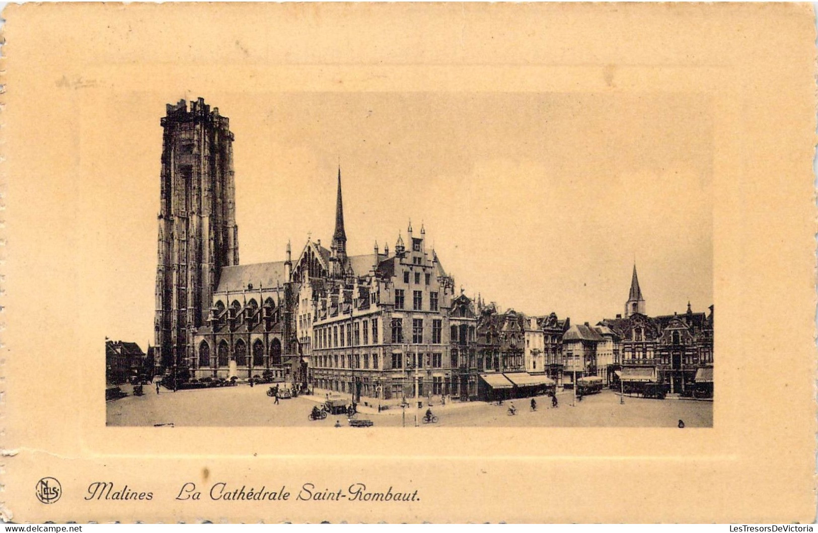 BELGIQUE - Malines - La Cathédrale Saint-Rombaut - Carte Postale Ancienne - Malines