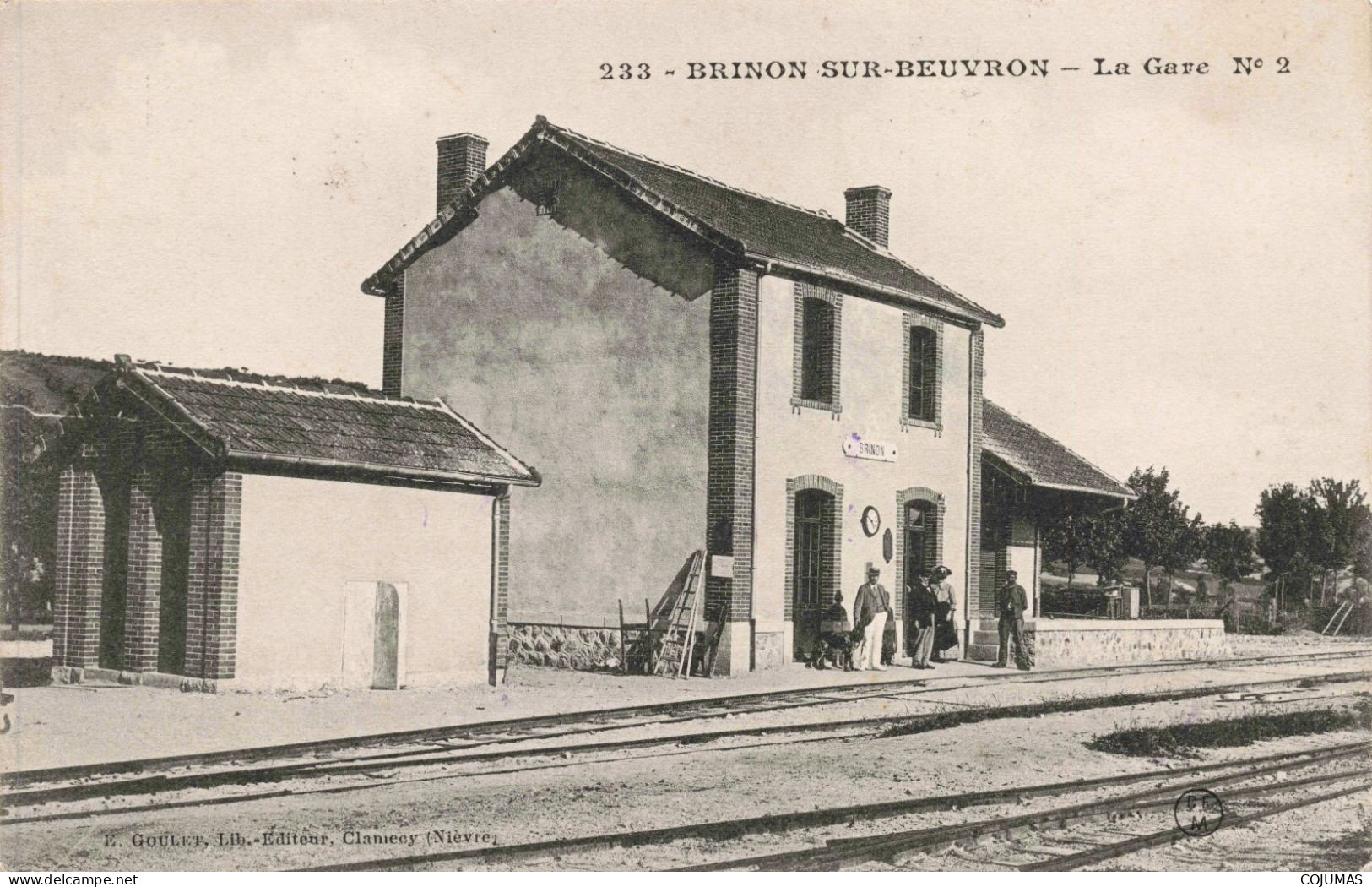 58 - BRINON SUR BEUVRON - S17089 - La Gare N°2 - L23 - Brinon Sur Beuvron