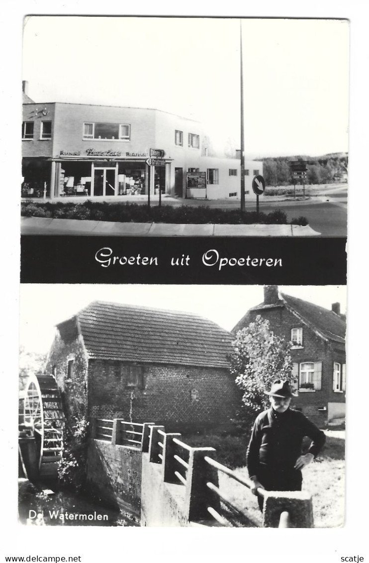 Opoeteren    -   Groeten Uit....   De Watermolen...   -   1971   Naar  Overpelt - Maaseik