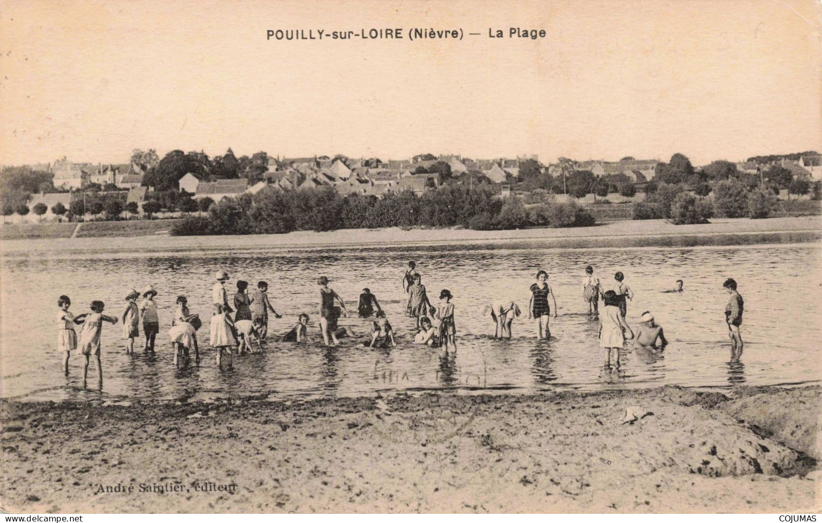 58 - POUILLY SUR LOIRE - S17126 - La Plage - L23 - Pouilly Sur Loire