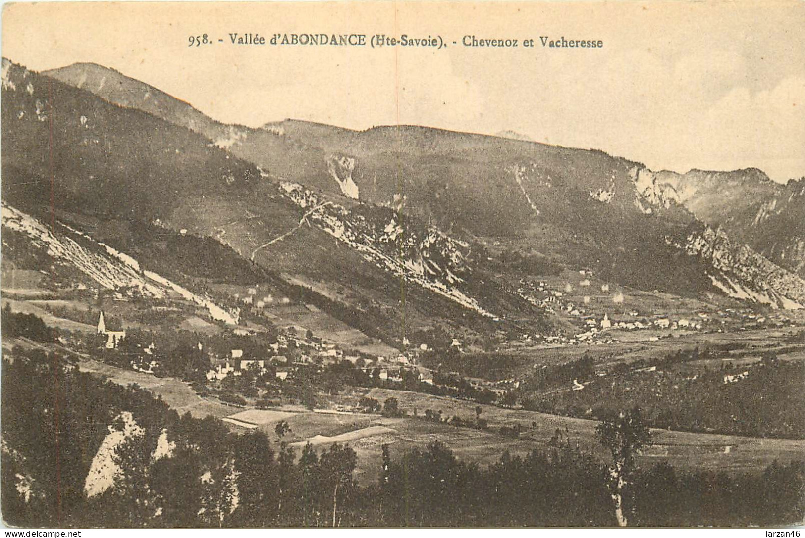 22.05.2023. E - 958. VALLEE D ABONDANCE - CHEVENOZ Et VACHERESSE - Chevenoz