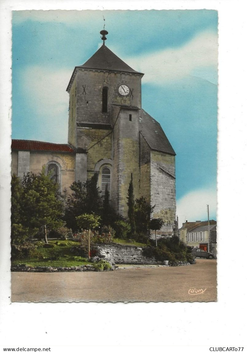 Mauzé-sur-le-Mignon (79) : L'église En 1973 GF. - Mauze Sur Le Mignon