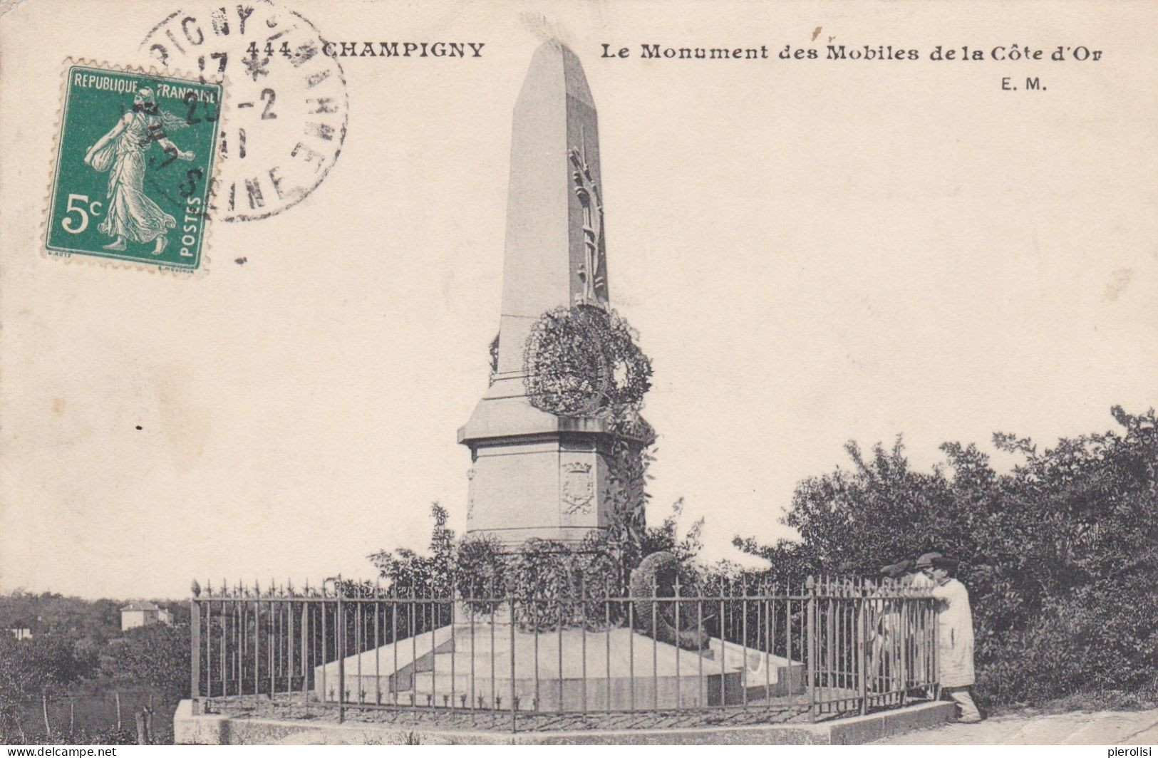 (D-ST268) - CHAMPIGNY (Marne) - Le Monument Des Mobiles De La Cote D'Or - Champigny