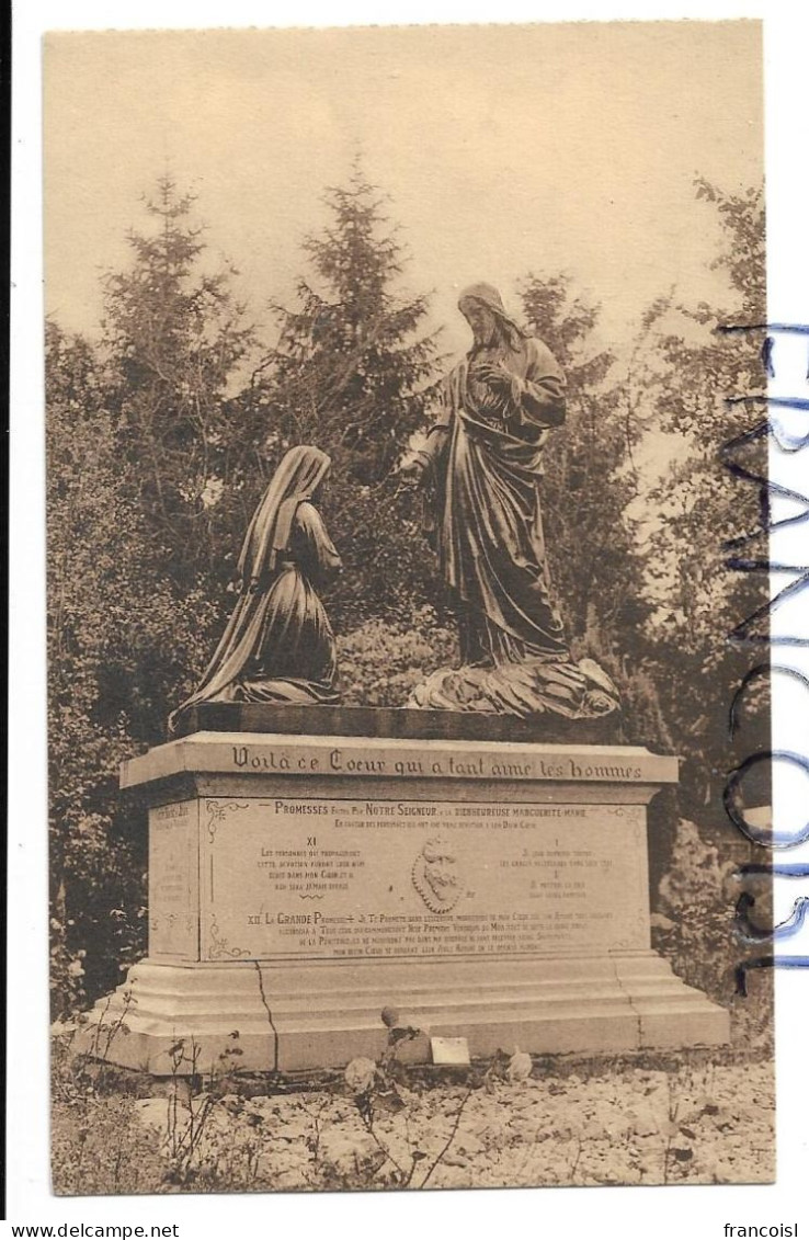 Sugny (B-5550). Statue Du Sacré-Cœur Et Ste Marguerite - Vresse-sur-Semois