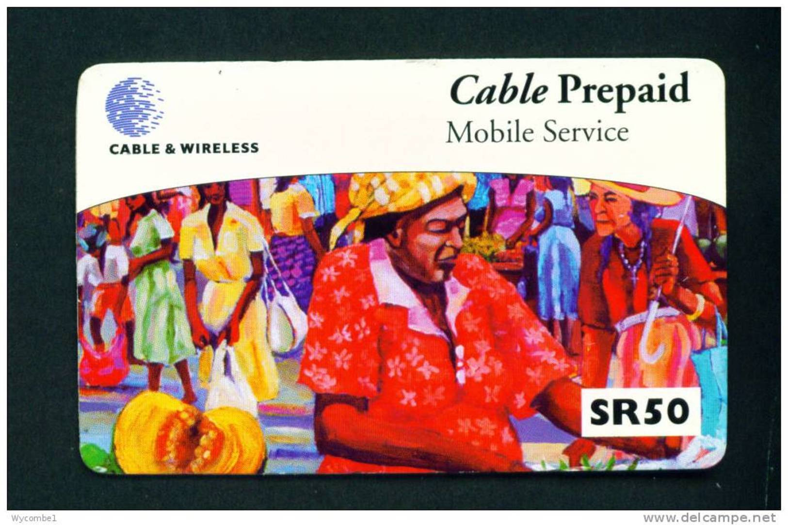 SEYCHELLES - Remote Phonecard As Scan - Seychellen