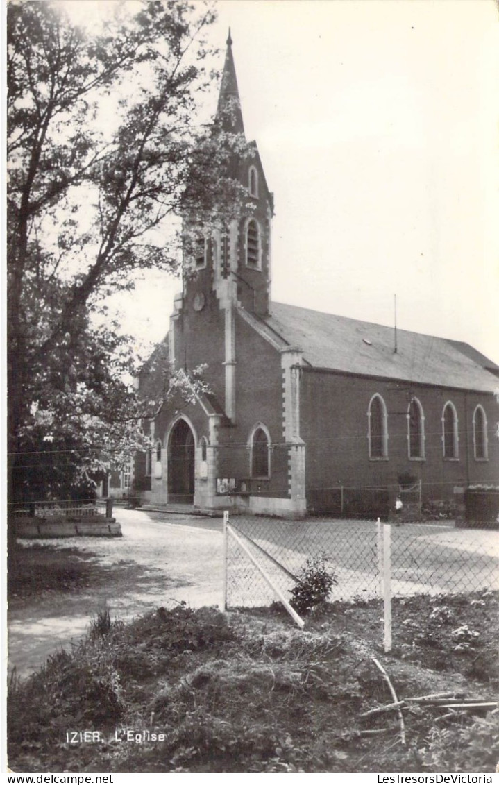 BELGIQUE - Izier - L'Eglise - Carte Postale Ancienne - Sonstige & Ohne Zuordnung