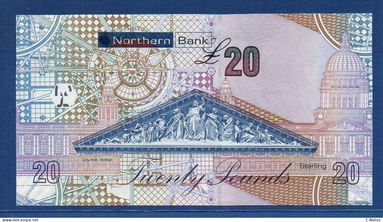 NORTHERN IRELAND - P.211a – 20 POUNDS 15.04.2009 UNC, S/n HH4088747 Northern Bank - 20 Pounds