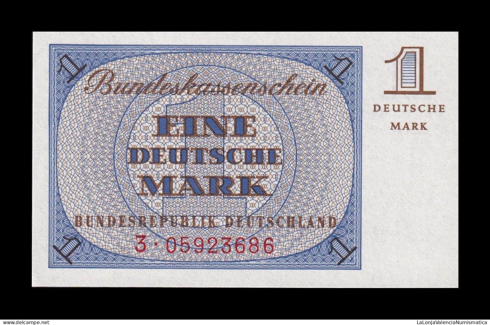Alemania Germany Fed. Rep. RFA 1 Mark 1967 Pick 28 Sc Unc - Sonstige & Ohne Zuordnung