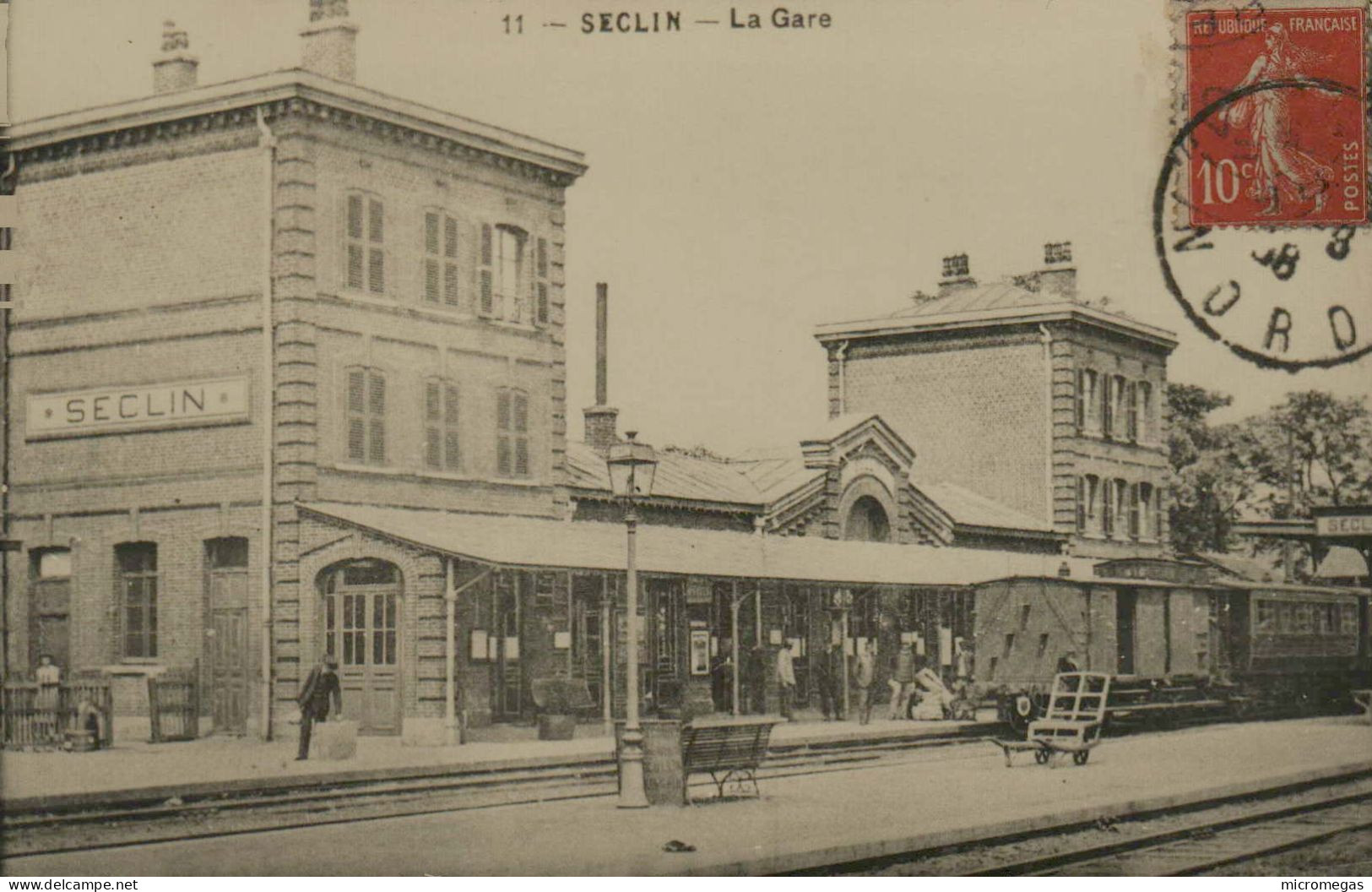 59 - SECLIN - La Gare - Seclin