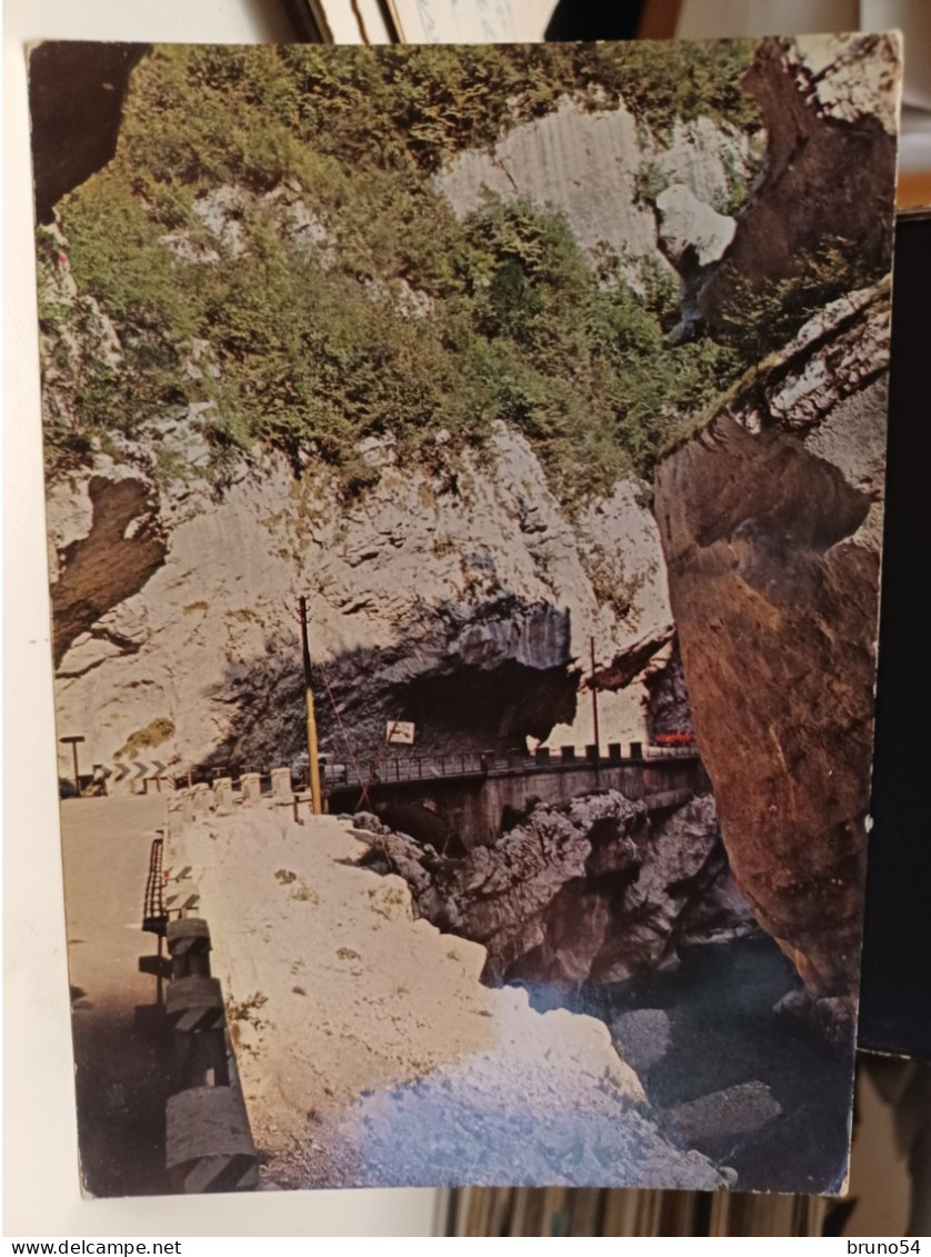 Cartolina Strada Della Val Cellina Provincia Pordenone 1972 - Pordenone
