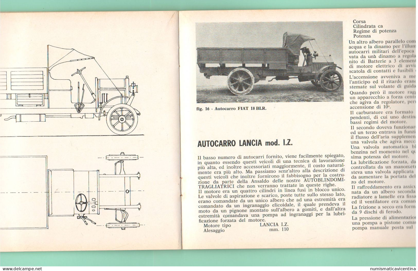 Regio Esercito Libro Autoblindo Autocannoni Veicoli Speciali Nella Prima Guerra Mondiale Military Vehicles 1st WW - Italian