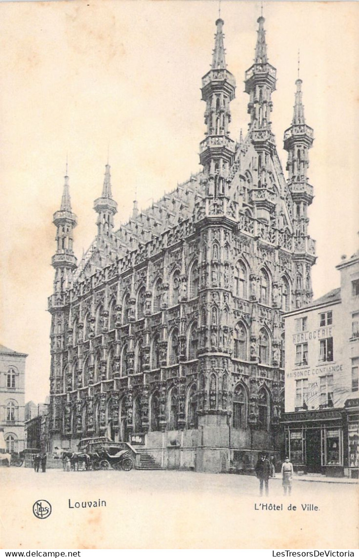 BELGIQUE - LEUVEN - Hôtel De Ville - Carte Postale Ancienne - Leuven