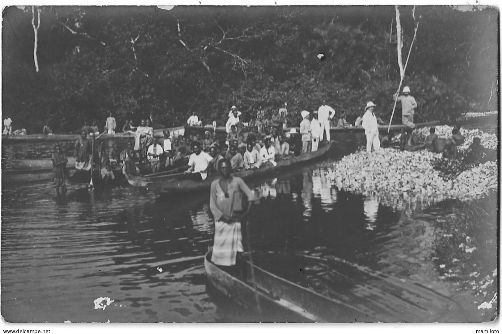 MAYUMBA -  BARRE D'HUITRES - CARTE PHOTO - Gabun