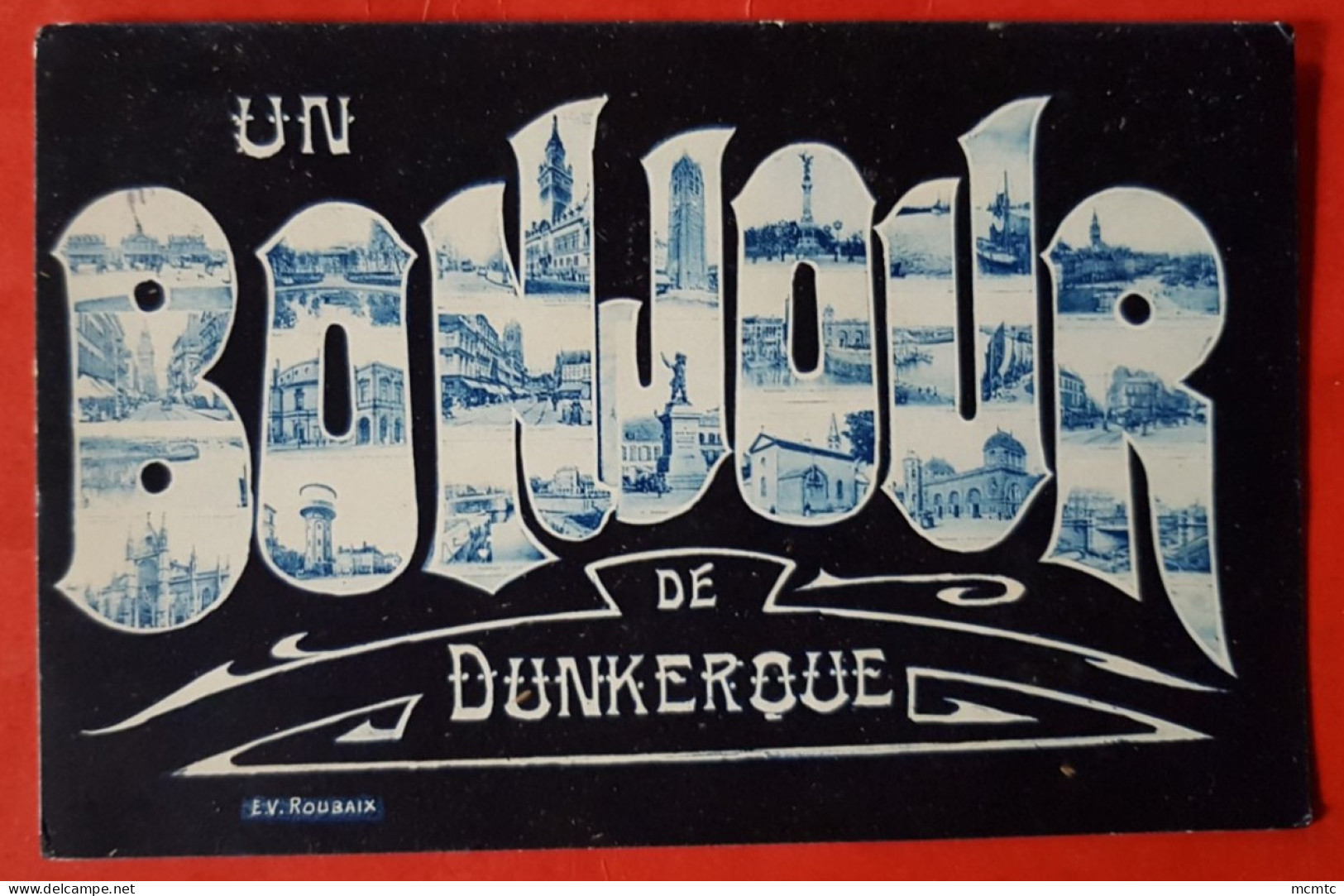 CPA  -  Un Bonjour De Dunkerque - Dunkerque