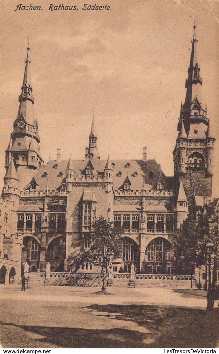 ALLEMAGNE - Aachen - Rathaus - Südseite - Carte Postale Ancienne - Aachen